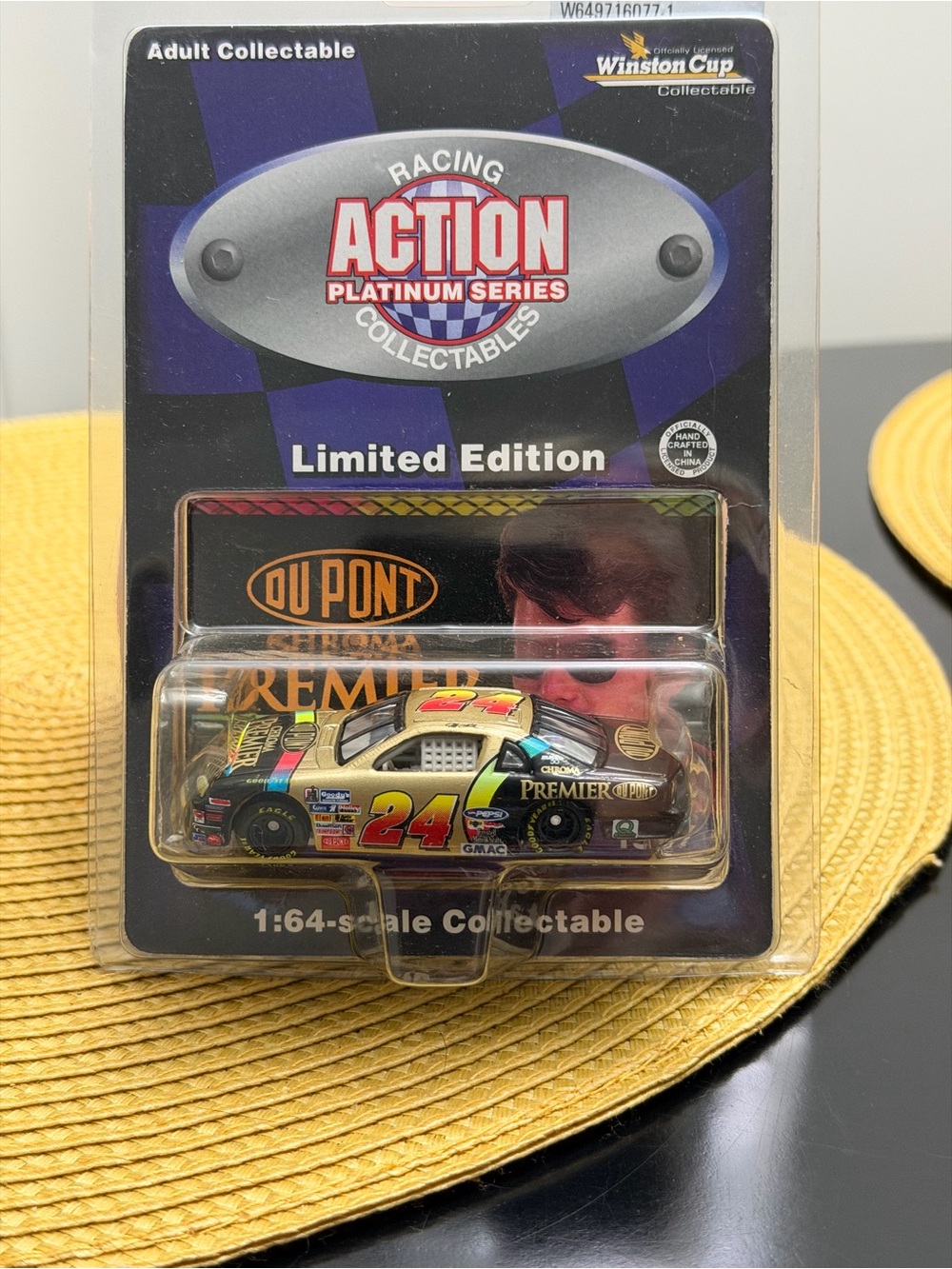 Limited Edition Chrome Premier Gold #24 Die-Cast Car